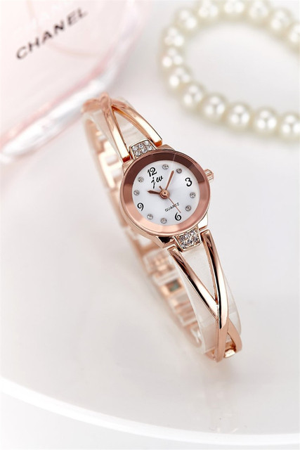 Zegarek damski 2021 Rhinestone z bransoletką ze stali nierdzewnej, kwarcowy luksusowy modowy zegarek sukienka - Wianko - 19