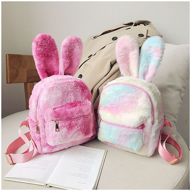 Plecak pluszowy z uszami królika - Wianko - 25