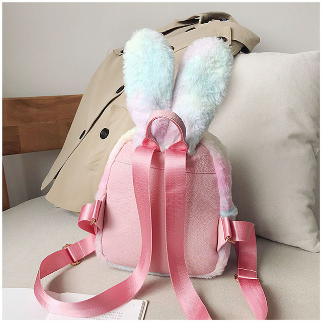 Plecak pluszowy z uszami królika - Wianko - 26