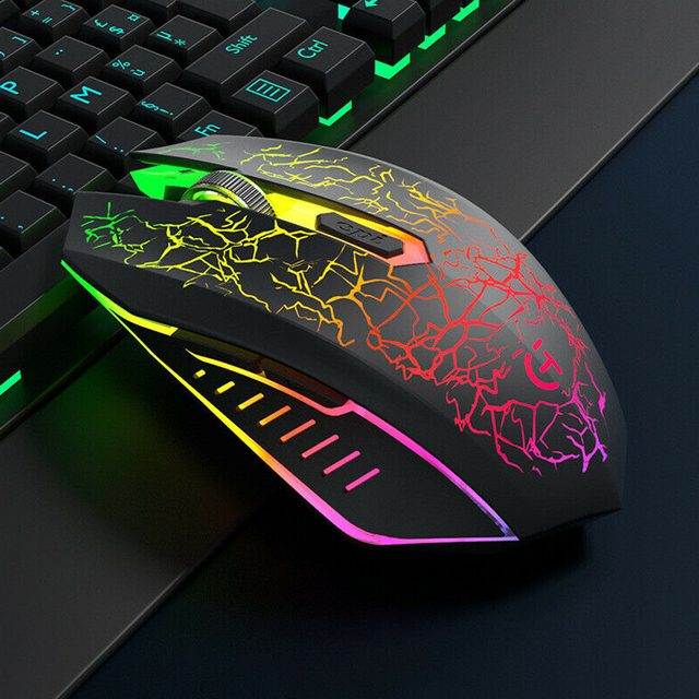 Przenośna bezprzewodowa mysz do gier Pohiks, ergonomiczna, optyczna, podświetlana RGB, ładowalna, na komputer stacjonarny i laptopa - Wianko - 6