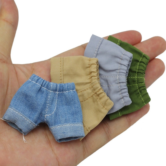 Spodnie dżinsowe dla lalki BJD i Obitsu11 - Akcesoria dla lalek - Wianko - 5