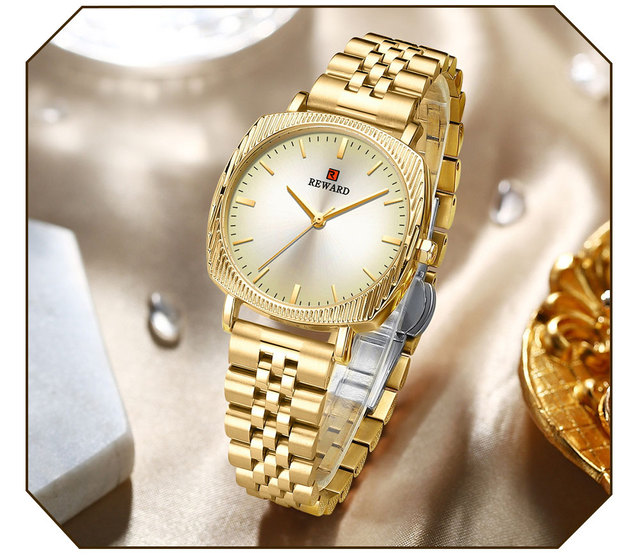 Damski zegarek kwarcowy luksusowej marki ze stalą nierdzewną - idealny prezent dla żony czy przyjaciółki - Wianko - 18