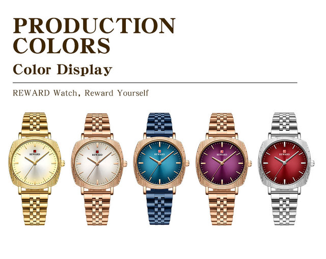 Damski zegarek kwarcowy luksusowej marki ze stalą nierdzewną - idealny prezent dla żony czy przyjaciółki - Wianko - 5
