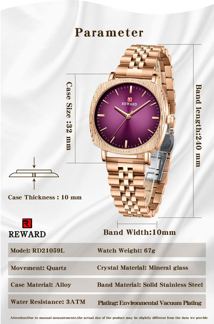 Damski zegarek kwarcowy luksusowej marki ze stalą nierdzewną - idealny prezent dla żony czy przyjaciółki - Wianko - 6