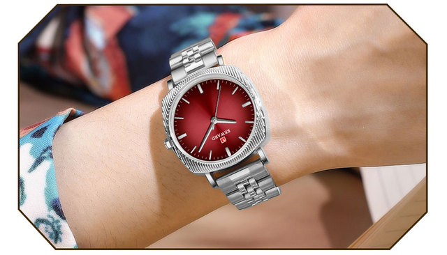 Damski zegarek kwarcowy luksusowej marki ze stalą nierdzewną - idealny prezent dla żony czy przyjaciółki - Wianko - 19