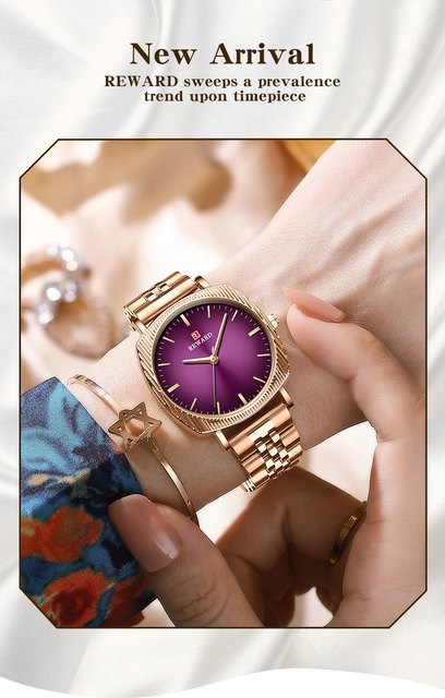 Damski zegarek kwarcowy luksusowej marki ze stalą nierdzewną - idealny prezent dla żony czy przyjaciółki - Wianko - 3