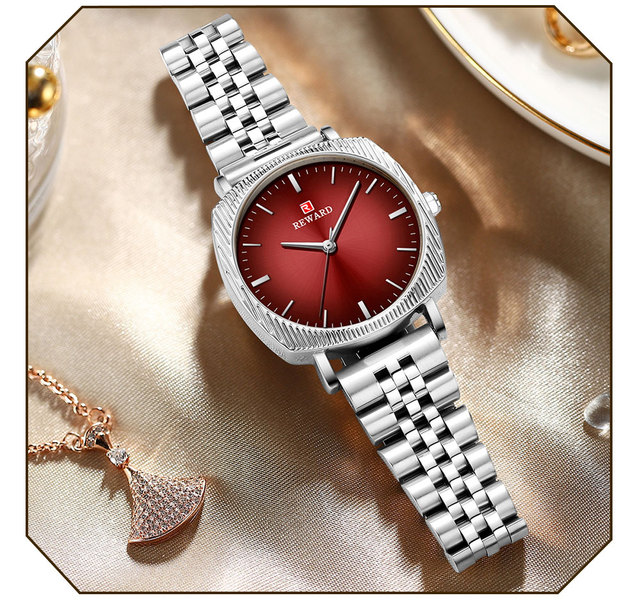 Damski zegarek kwarcowy luksusowej marki ze stalą nierdzewną - idealny prezent dla żony czy przyjaciółki - Wianko - 20