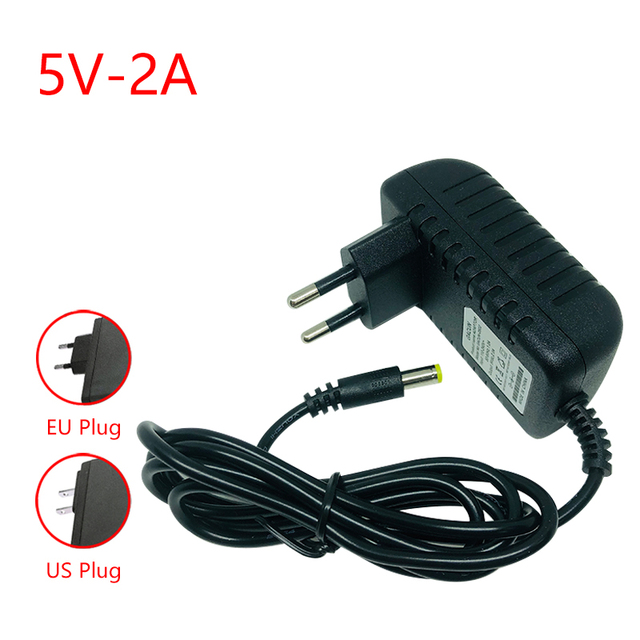 Zasilacz AC/DC 5V 1A/2A/3A/5A/6A/8A z wtyczką do USA/UE/AU/UK do taśmy LED - Wianko - 2