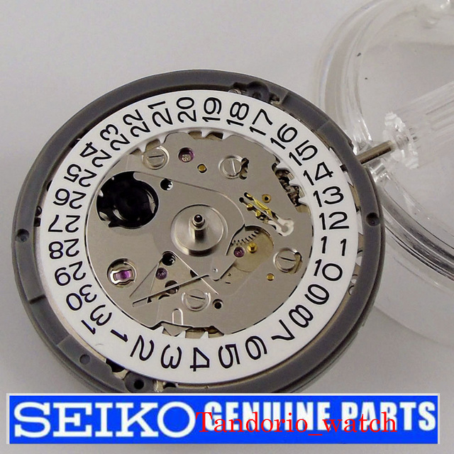 Automatyczny zegarek NH35/NH36 wysokiej jakości z datą i dniem, czarno-biała tarcza, wymiana baterii - Wianko - 8