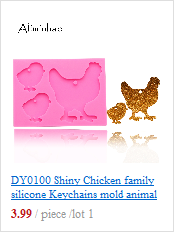 Formy do ciast: Błyszczący pies - 6 różnych kształtów, silikonowe DIY formy epoksydowe żywicy - Wianko - 26