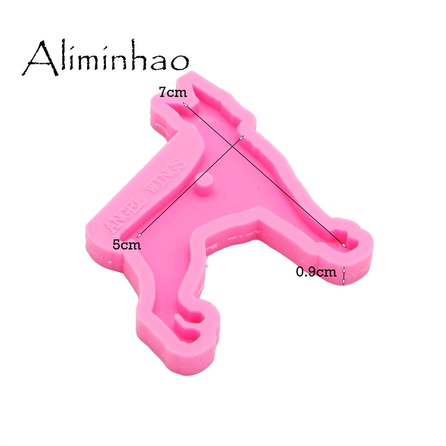 Formy do ciast: Błyszczący pies - 6 różnych kształtów, silikonowe DIY formy epoksydowe żywicy - Wianko - 14