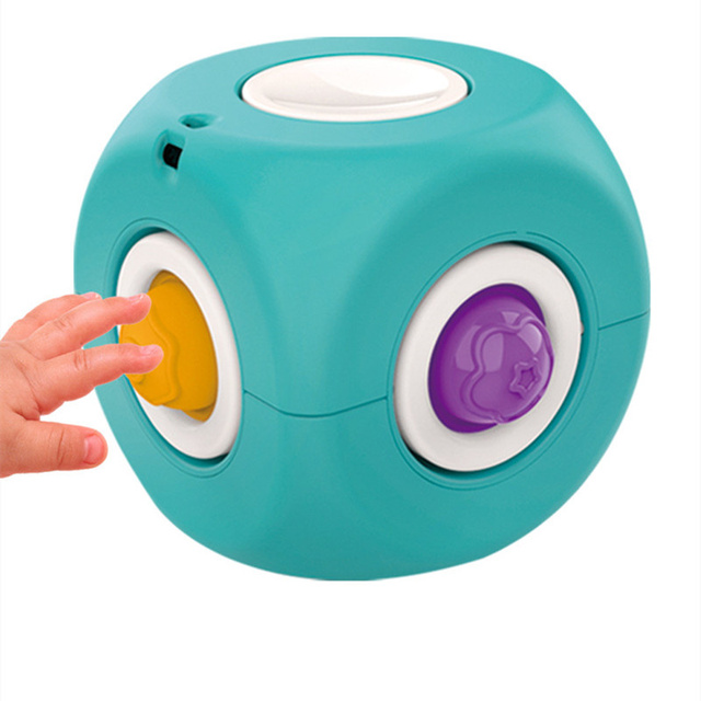 Zabawki typu Fidget 2 w 1 - Fidget Spinner Pop do zgniatania - Wianko - 5