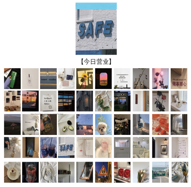 Naklejki Vintage - 50 sztuk, papierowa książka DIY, terminarz, planer, dekoracja, Memoir, seria naklejek Album, Scrapbooking Kawaii - Wianko - 26
