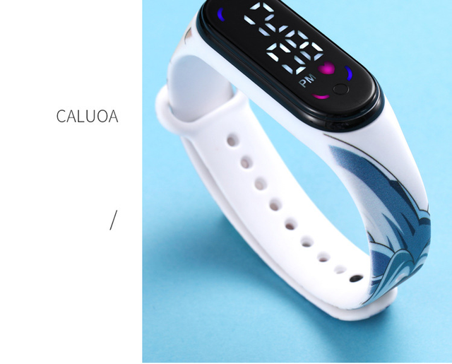 Cyfrowy zegarek Uchiha Sasuke - elektroniczna bransoletka LED - Wianko - 14