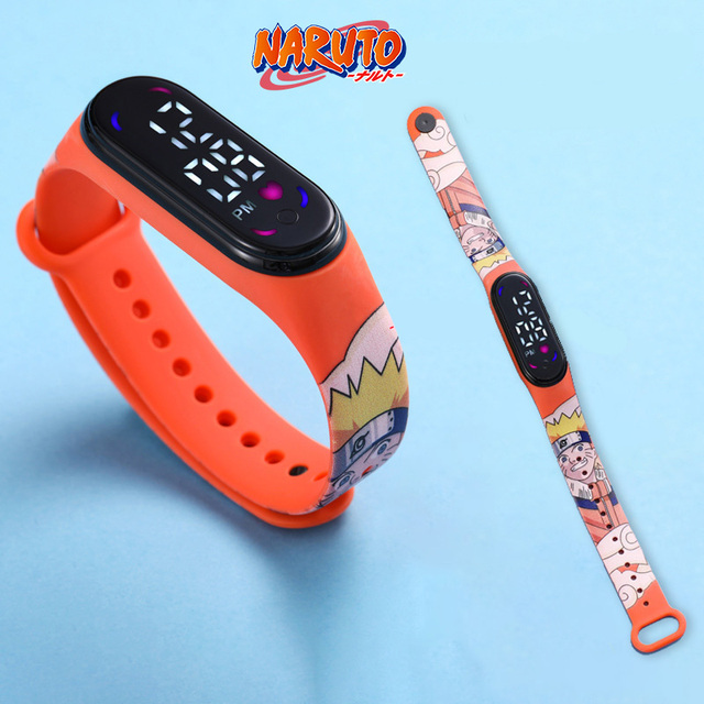 Cyfrowy zegarek Uchiha Sasuke - elektroniczna bransoletka LED - Wianko - 16