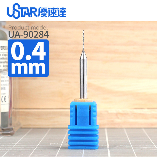 Model dłoni wiertarka Ustar UA90281-90290 ze stalą wolframową - wysoka precyzja, 0.1mm ~ 1.0mm wiertła - narzędzie DIY dla dorosłych - Wianko - 7
