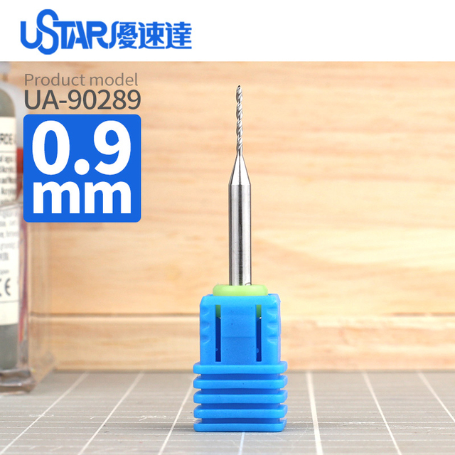 Model dłoni wiertarka Ustar UA90281-90290 ze stalą wolframową - wysoka precyzja, 0.1mm ~ 1.0mm wiertła - narzędzie DIY dla dorosłych - Wianko - 12