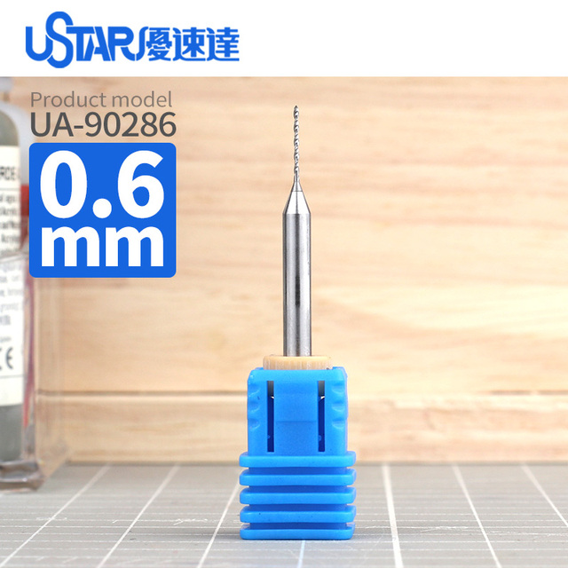 Model dłoni wiertarka Ustar UA90281-90290 ze stalą wolframową - wysoka precyzja, 0.1mm ~ 1.0mm wiertła - narzędzie DIY dla dorosłych - Wianko - 9
