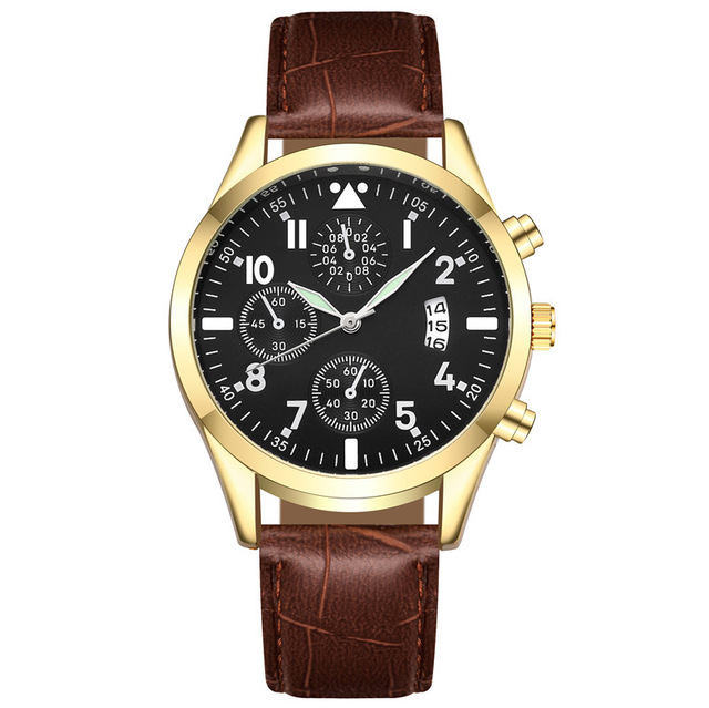 Zegarek męski z podświetleniem, datą i luksusowym skórzanym paskiem - Wianko - 13