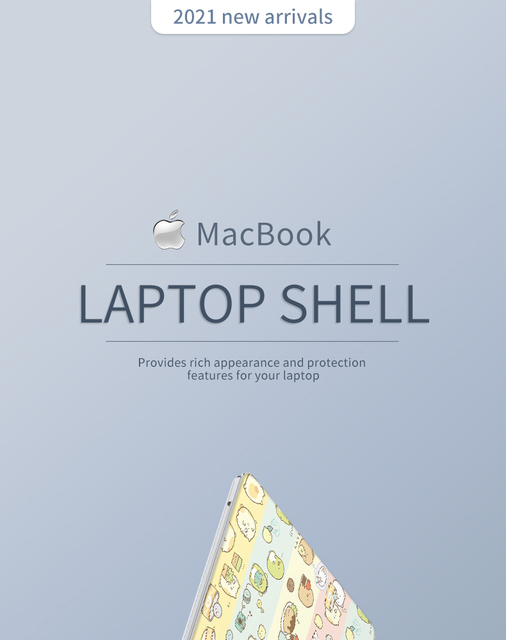 Etui na laptopa Macbook Air 13 M1/A2337/A2338 2020 + Macbook Pro Retina 13 A1425/A1706/A1932/A2141 - Graffiti twarda obudowa Shell - Wianko - 1