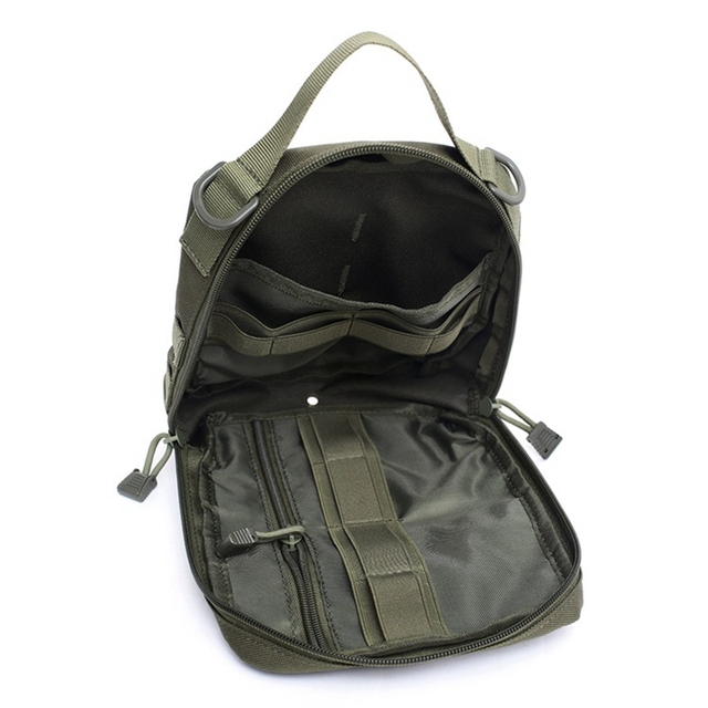 Plecak wojskowy Molle Pack z etui medycznym - polowanie, survivalowy, camping, outdoor - Wianko - 6