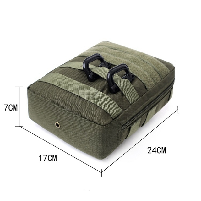 Plecak wojskowy Molle Pack z etui medycznym - polowanie, survivalowy, camping, outdoor - Wianko - 2