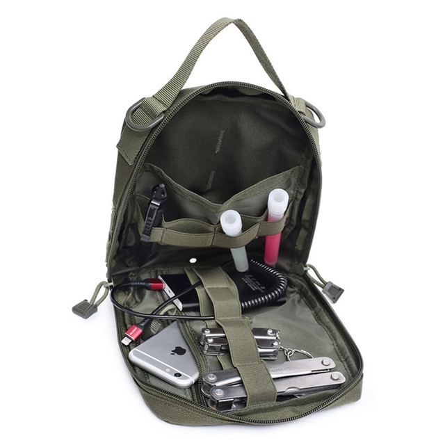 Plecak wojskowy Molle Pack z etui medycznym - polowanie, survivalowy, camping, outdoor - Wianko - 7