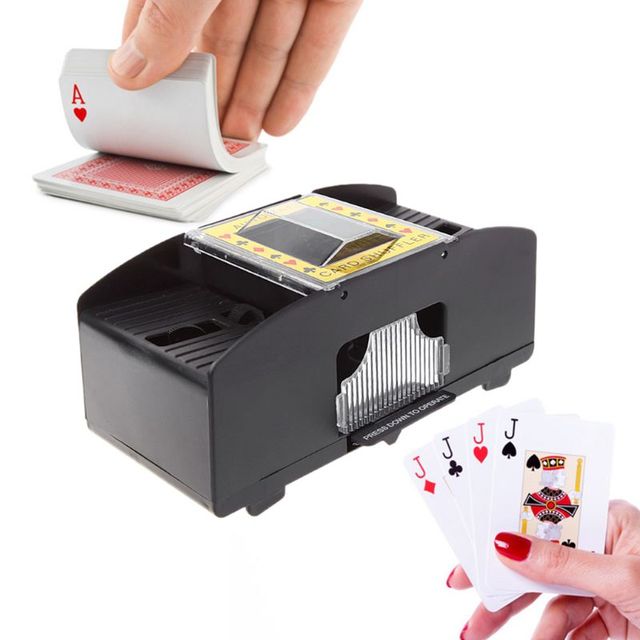 Automatyczny mieszalnik kart do gry Shuffle R66E na baterie - Wianko - 3