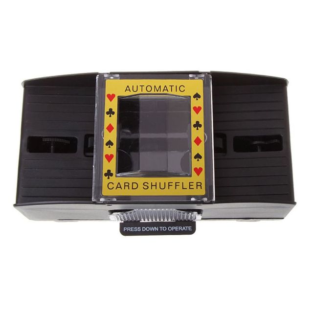 Automatyczny mieszalnik kart do gry Shuffle R66E na baterie - Wianko - 1