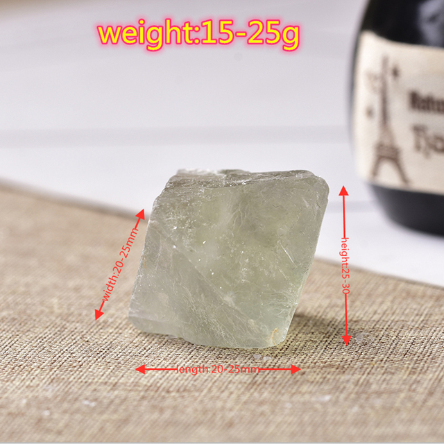 Naturalny kryształ fluorytu ośmiościenny - kamień uzdrowienia, energia Reiki, nowoczesne rzemiosło, do wystroju domu (prezent) - Wianko - 5