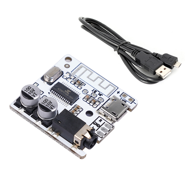 Bezstratny dekoder MP3 BT 5.0 Mini - Odbiornik audio Bluetooth DIY, kompatybilny z 3.7-5V, bezprzewodowy moduł stereo - Wianko - 18