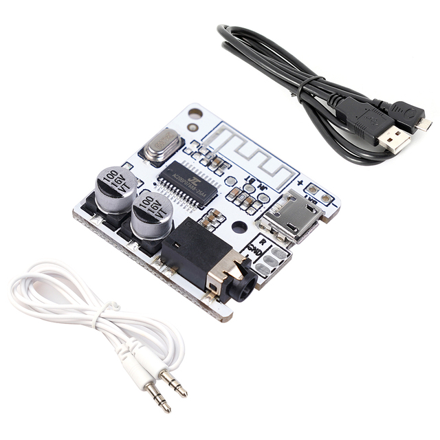 Bezstratny dekoder MP3 BT 5.0 Mini - Odbiornik audio Bluetooth DIY, kompatybilny z 3.7-5V, bezprzewodowy moduł stereo - Wianko - 12
