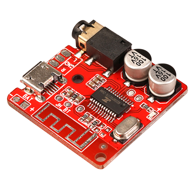 Bezstratny dekoder MP3 BT 5.0 Mini - Odbiornik audio Bluetooth DIY, kompatybilny z 3.7-5V, bezprzewodowy moduł stereo - Wianko - 9