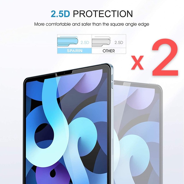Szkło hartowane Screen Protector do Apple iPad Pro 11 cali 2021 2020 2018 - 2 sztuki - Wianko - 1