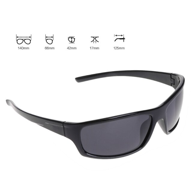 Okulary przeciwsłoneczne polarizowane UV400 do wędkarstwa i kolarstwa dla mężczyzn - Wianko - 1
