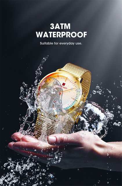 Męski zegarek kwarcowy z kolorową siatką, wodoodporny, luksusowej marki - Relogio Masculino - Wianko - 3