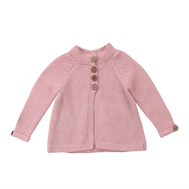 Płaszcz sweter dla dzieci dziewcząt Pudcoco US Stock z dzianiny w 2 kolorach - Wianko - 9