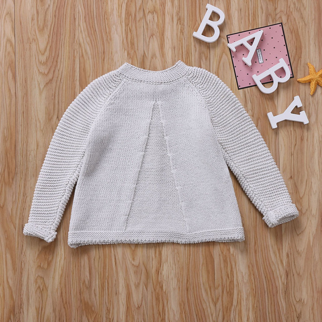 Płaszcz sweter dla dzieci dziewcząt Pudcoco US Stock z dzianiny w 2 kolorach - Wianko - 5