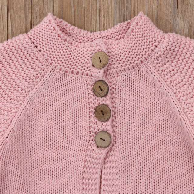 Płaszcz sweter dla dzieci dziewcząt Pudcoco US Stock z dzianiny w 2 kolorach - Wianko - 10