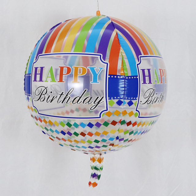 Nowy balon 22-calowy, przezroczysty, folia aluminiowa, idealny do dekoracji tematycznych lub urodzinowych (1szt.) - Wianko - 8