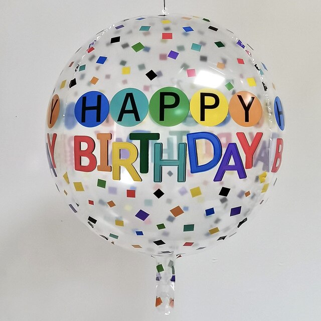Nowy balon 22-calowy, przezroczysty, folia aluminiowa, idealny do dekoracji tematycznych lub urodzinowych (1szt.) - Wianko - 4