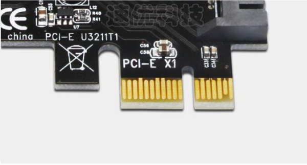 Karta rozszerzająca PCI Express PCIE PCI-e X1 USB3.0 + 19/20 Pin USB 3.0 RJ45 Gigabit do komputera stacjonarnego - Wianko - 7