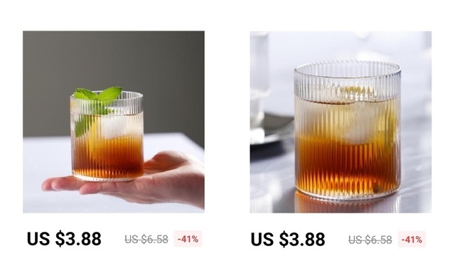 Kreatywny kryształowy whisky kubek lampka do wina - 2 sztuki w opakowaniu - Wianko - 12