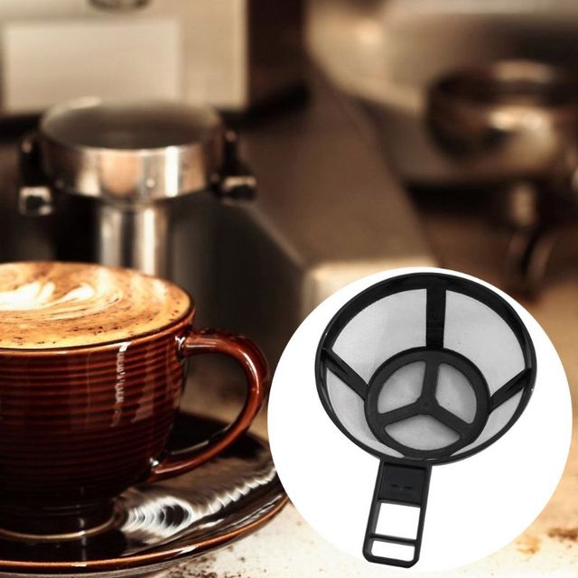 Ręczny filtr do kawy - wielofunkcyjny kosz wielokrotnego napełniania dla kubka Brewer - idealne narzędzie do przygotowywania aromatycznej kawy - Wianko - 1
