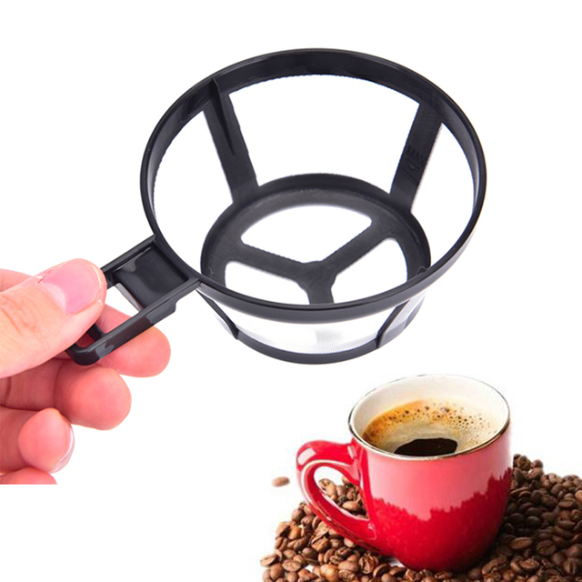 Ręczny filtr do kawy - wielofunkcyjny kosz wielokrotnego napełniania dla kubka Brewer - idealne narzędzie do przygotowywania aromatycznej kawy - Wianko - 8