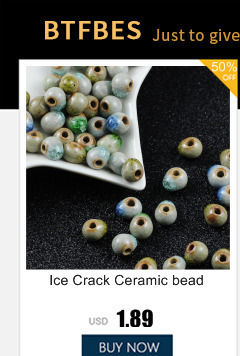 Koraliki ceramiczne w kształcie gruszki, BTFBES Ice Crack, 6-12 mm, chińska porcelana, luzem - Wianko - 15