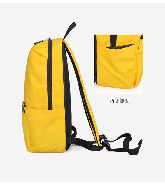 Kolorowy plecak damski i męski, idealny na outdoor i podróże, mały i modny - Wianko - 6