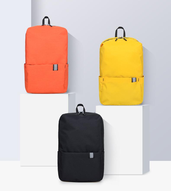 Kolorowy plecak damski i męski, idealny na outdoor i podróże, mały i modny - Wianko - 1