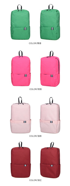 Kolorowy plecak damski i męski, idealny na outdoor i podróże, mały i modny - Wianko - 11