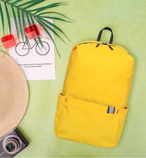 Kolorowy plecak damski i męski, idealny na outdoor i podróże, mały i modny - Wianko - 4